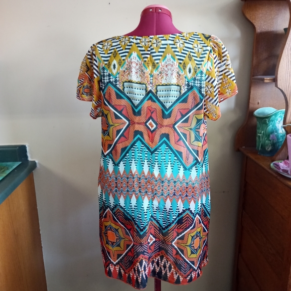 Boho Chic High Low Top - Picture 6 of 8